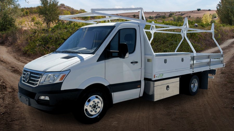 Customizable electric utility truck debuts from GreenPower ...