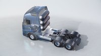 Volvo truck with combustion engine running on hydrogen_Resized